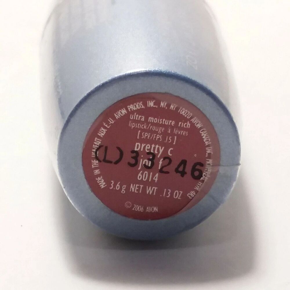 Avon Ultra Moisture Rich Lipstick - PRETTY - New Sealed
